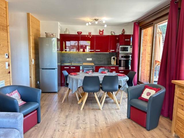 Appartement 6 pers, 50m des pistes, centre, terrasse 48m², parking, WiFi - Les Gets FR-1-623-1 - Les Gets