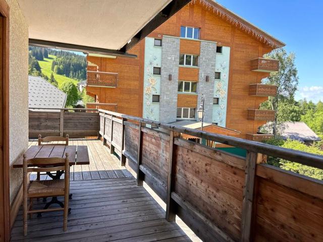 Appartement 6 pers, 50m des pistes, centre, terrasse 48m², parking, WiFi - Les Gets FR-1-623-1 - Les Gets