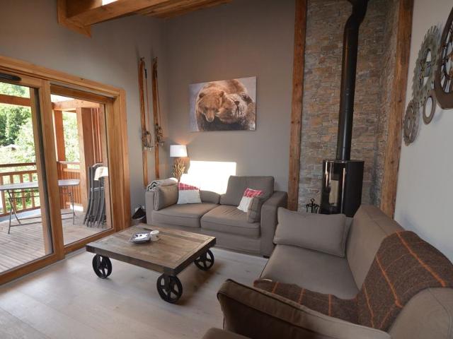 Les Gets - Superbe appartement avec terrasse, poêle à bois et garage FR-1-623-47 - Les Gets