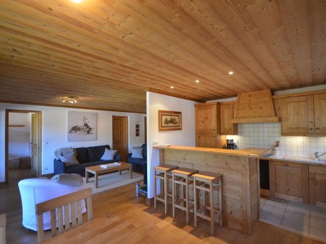 Appartement de standing calme, proche des pistes, avec balcon, terrasse, et garage privé aux Gets FR - Les Gets