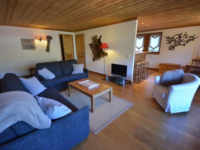 Appartement de standing calme, proche des pistes, avec balcon, terrasse, et garage privé aux Gets FR - Les Gets