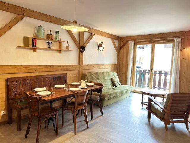 Les Gets: Appartement central 2 ch, balcon, au pied des pistes FR-1-623-132 - Les Gets