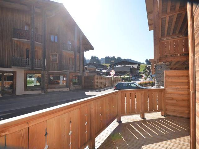 Appartement familial de luxe, centre station, 6 pers., 2 sdb, terrasse, parking, WIFI, linge inclus - Les Gets