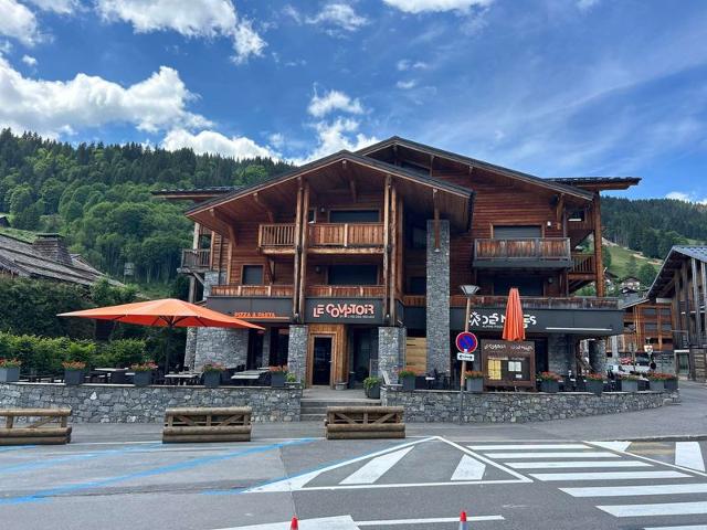 Appartement familial de luxe, centre station, 6 pers., 2 sdb, terrasse, parking, WIFI, linge inclus - Les Gets