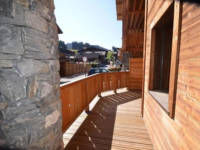Appartement familial de luxe, centre station, 6 pers., 2 sdb, terrasse, parking, WIFI, linge inclus - Les Gets