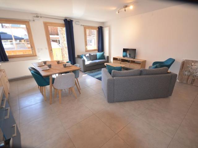Appartement familial de luxe, centre station, 6 pers., 2 sdb, terrasse, parking, WIFI, linge inclus - Les Gets