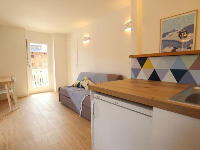 Appartement central rénové, proche pistes, 5 pers, balcon, Wifi, équipements complets FR-1-623-262 - Les Gets