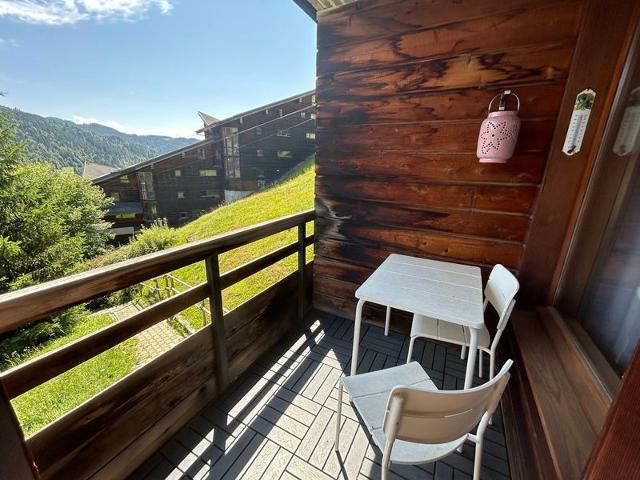 Les Gets - Appartement rénové 3 étoiles, face aux pistes, balcon et parking FR-1-623-294 - Les Gets