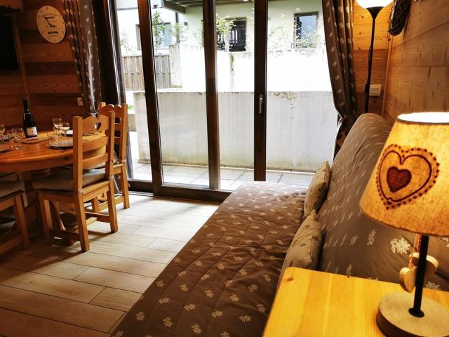 Appartement T2 confortable avec terrasse et jardin, au cœur des Gets, proche pistes et commerces FR- - Les Gets