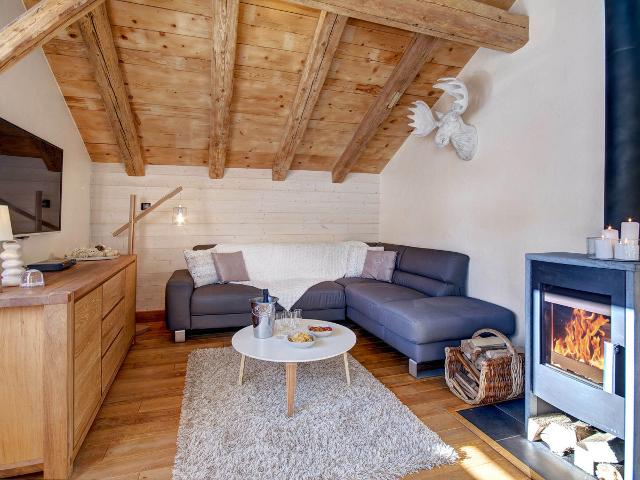 Apt niché au 1er étage du Refuge de l'Hermine - Morzine