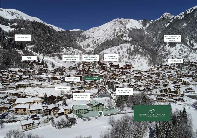 Appartements Les Terrasses De La Vanoise - Plagne - Champagny en Vanoise