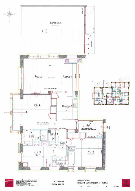 Appartements CORTINA 56000521 - Les Deux Alpes Venosc