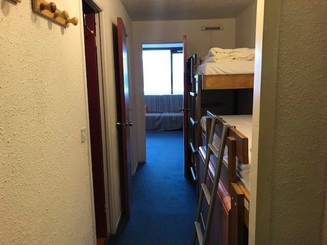 Studio cabine pour 5 personnes, résidence Ermitage - La Mongie