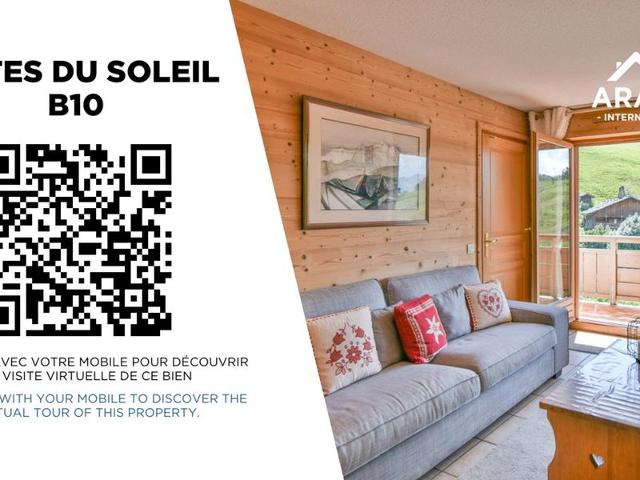 Appartement cosy 6 pers, 2 chambres + coin montagne, proche pistes FR-1-391-144 - Le Grand Bornand