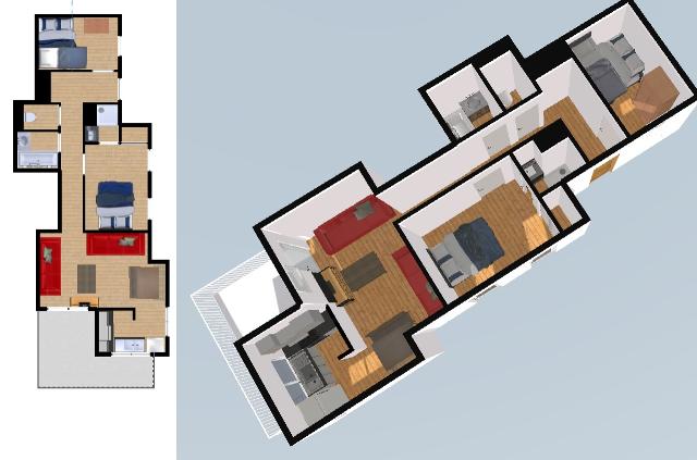 Chalet Barme De L'ours 1470001 - Val d’Isère Centre