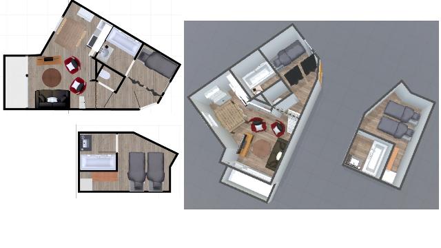 Appartements Chantelouve 400056 - Val d’Isère Centre