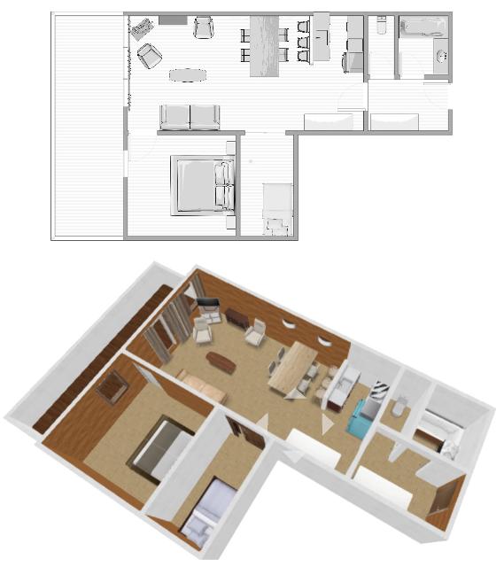 Appartements Cret 1 40012 - Val d’Isère Centre