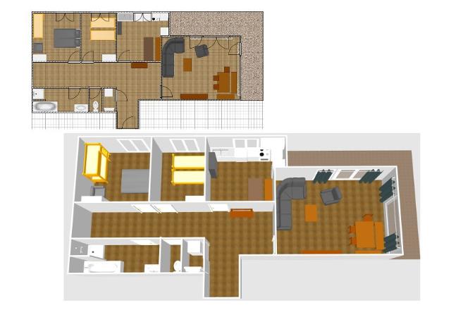 Appartements Grand Paradis 10012 - Val d’Isère Centre