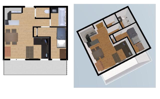 Appartements Hauts Du Rogoney 780016 - Val d’Isère Centre