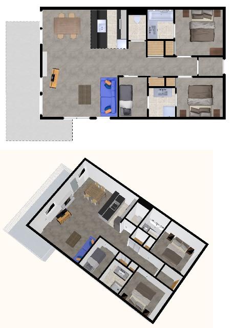 Appartements Praz De La Legettaz C Et D 1420006 - Val d’Isère La Legettaz