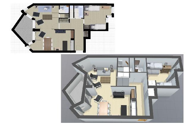 Appartements Santel 140070 - Val d’Isère La Daille