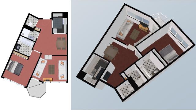 Appartements Albaron 250016 - Val d’Isère Centre