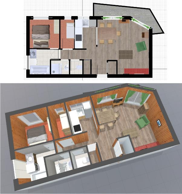 Appartements Calabourdanne 1060001 - Val d’Isère Centre