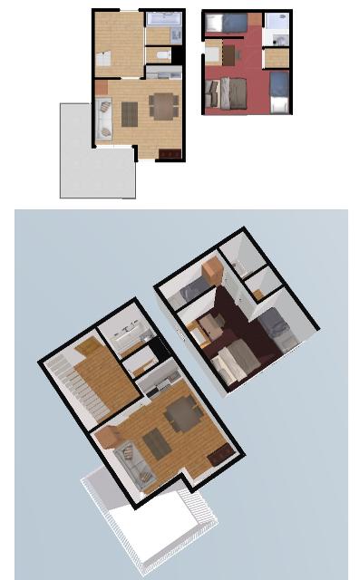 Appartements Chantelouve 400052 - Val d’Isère Centre