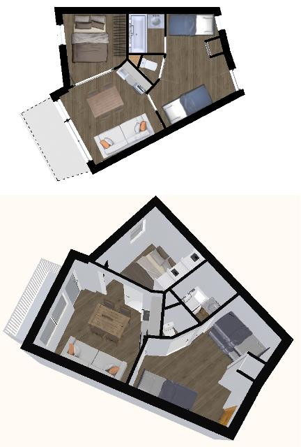 Appartements Chantelouve 400088 - Val d’Isère Centre