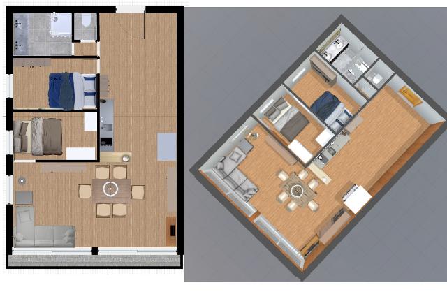 Appartements Croix Du Sud 2340030 - Val d’Isère Centre