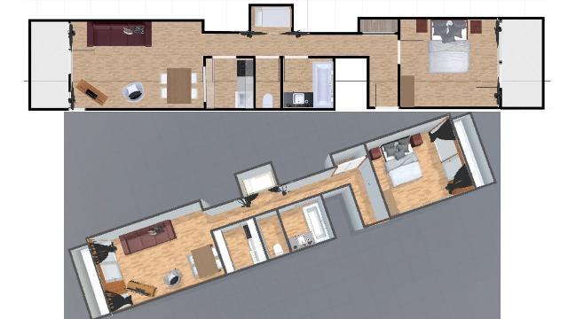 Appartements Hauts De Val 180028 - Val d’Isère Centre