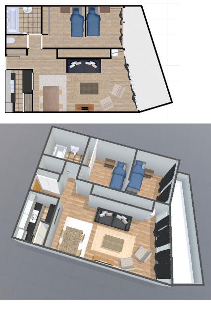 Appartements Iseran 2000 100033 - Val d’Isère Centre