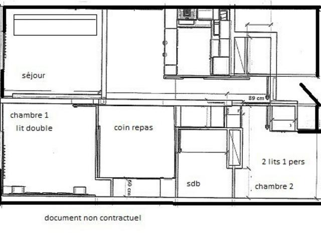 3 Pièces 6 Pers - LE FRANCE- PLAGNE CENTRE - Plagne Centre