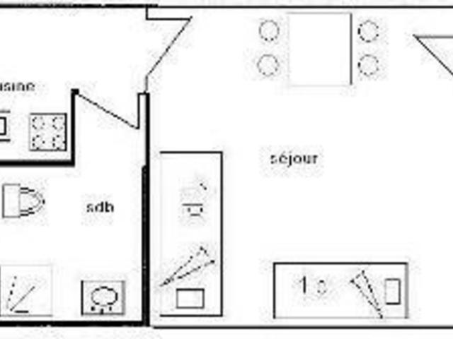 Studio 2/3 pers - LE FRANCE - PLAGNE CENTRE - Plagne Centre