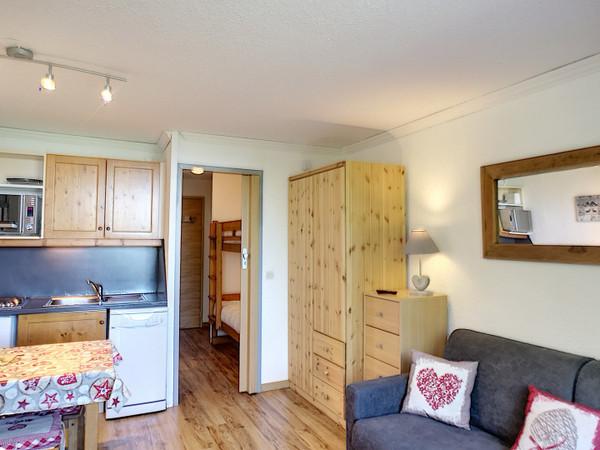 BOEDETTE A 505 - Beau studio cabine 4 pers 21m² ski aux pieds - Les Menuires Reberty 1850