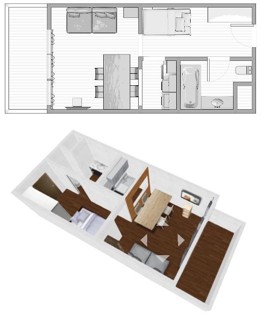 Appartements ROND POINT DES PISTES1 720006 - Val d’Isère Centre
