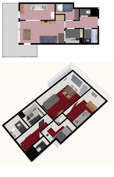 Appartements ROND POINT DES PISTES3 1210016 - Val d’Isère Centre