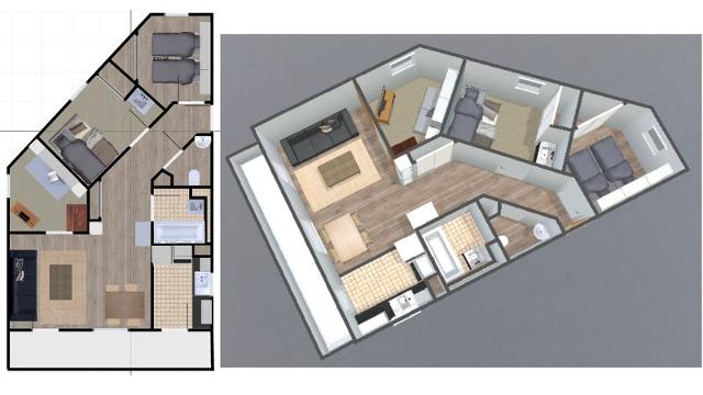 Appartements CACHOLET 710006 - Val d’Isère Centre