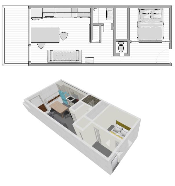 Appartements CHANTELOUVE 400016 - Val d’Isère Centre