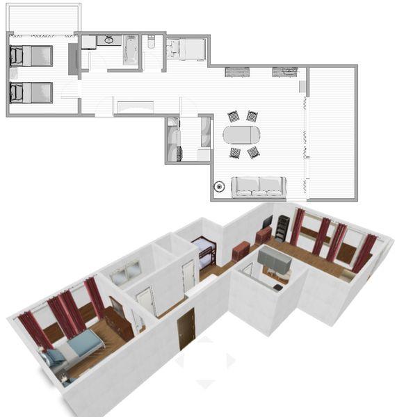 Appartements HAUTS DE VAL 180025 - Val d’Isère Centre