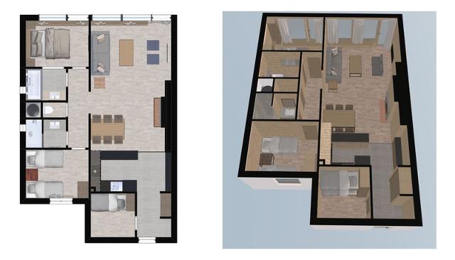 Appartements ISERAN 2000 100061 - Val d’Isère Centre