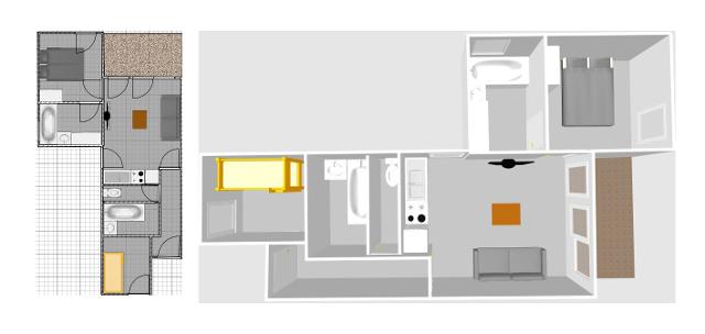 Appartements JARDINS DE VAL 2340224 - Val d’Isère Centre