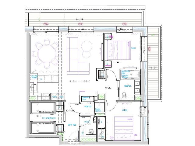 Appartement Méribel, 4 pièces, 8 personnes - Méribel Centre 1600 
