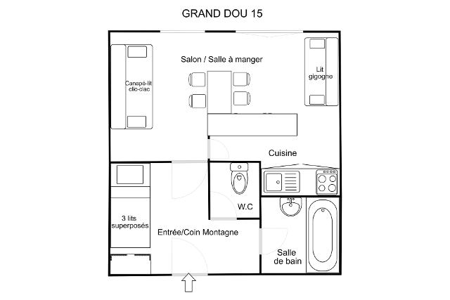 Appartements RESIDENCE GRAND DOU - Méribel Mottaret 1850