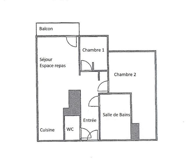 Appartement Cheval Noir G446 - Valmorel