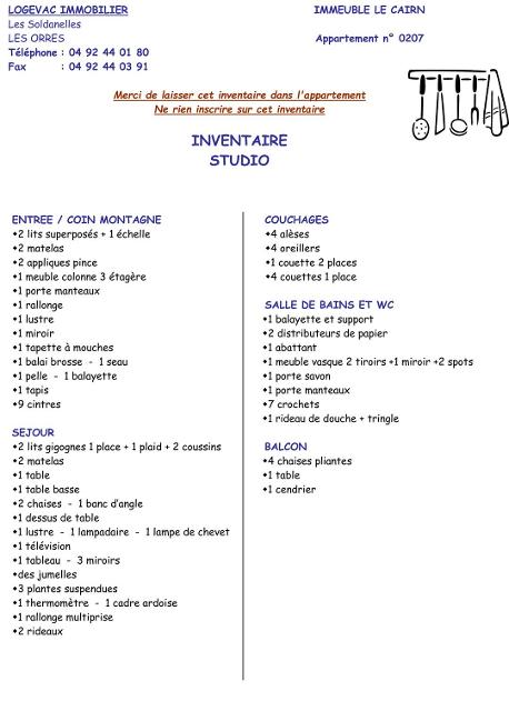 Appartement Le Cairn 292 - Les Orres