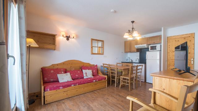 Orcières - Appartements T. Bergerie B101-Appart vue station-6 pers - Orcières Merlette 1850