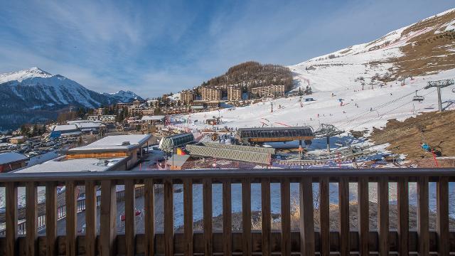 Orcières - Appartements T. Bergerie B101-Appart vue station-6 pers - Orcières Merlette 1850