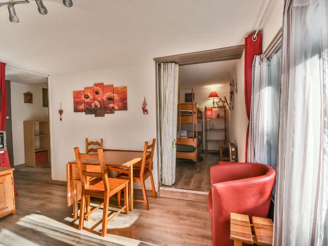 Grizzli - 4 pers - Agréable studio cabine skis aux pieds - Les Gets