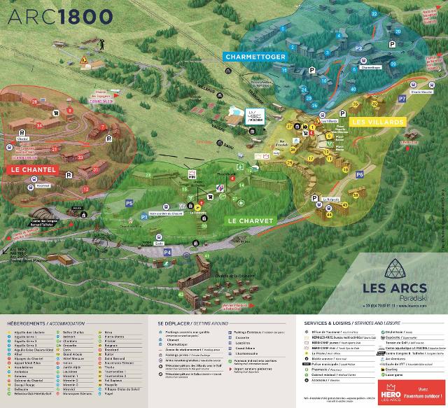 Appartements CHARDONS - Les Arcs 1800